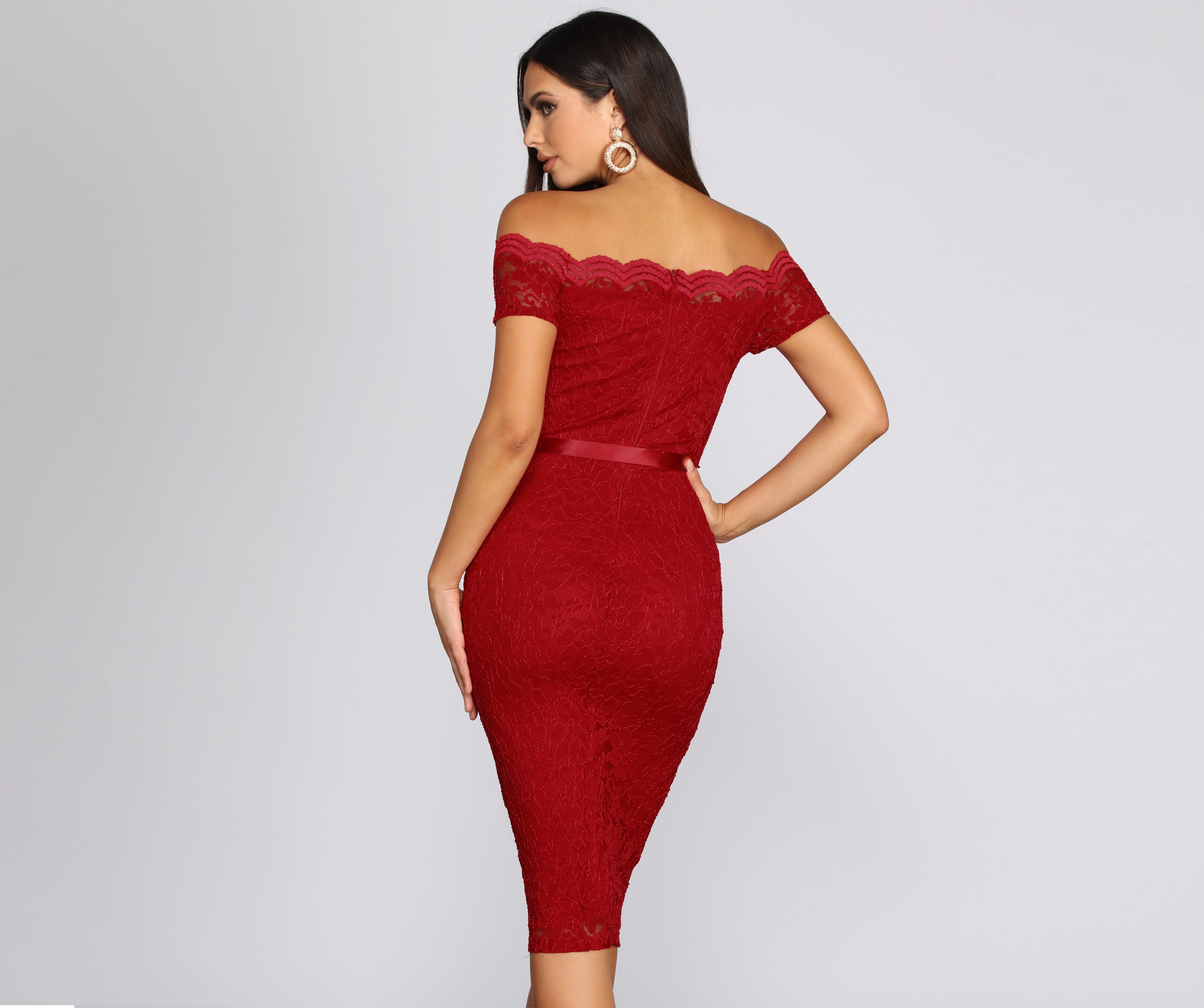 Isn't She Lovely Lace Dress - Image 2