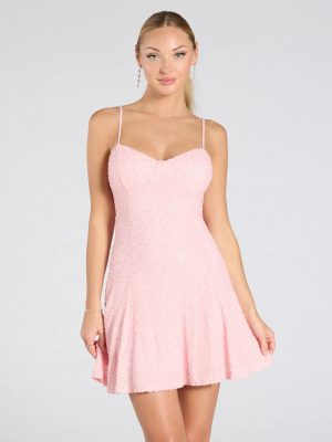 Regina Sweetheart Beaded A-Line Party Dress