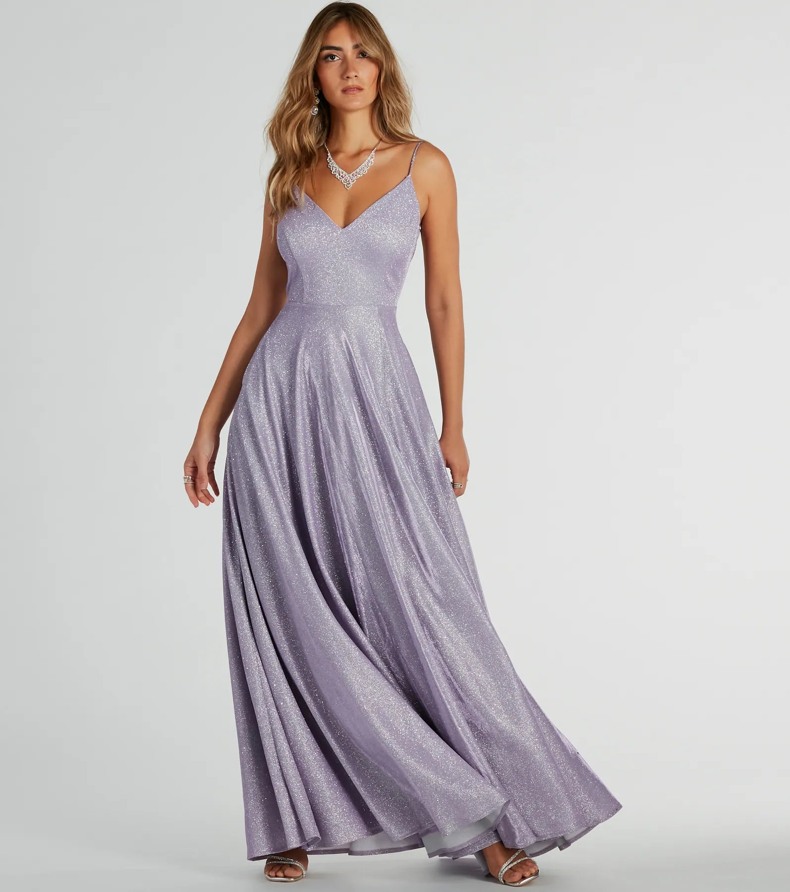Sally Lattice Back A-Line Ball Gown - Image 13
