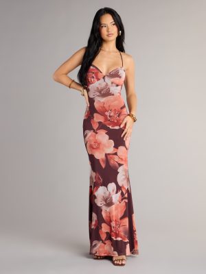 Fall Into Bloom Floral Maxi Dress