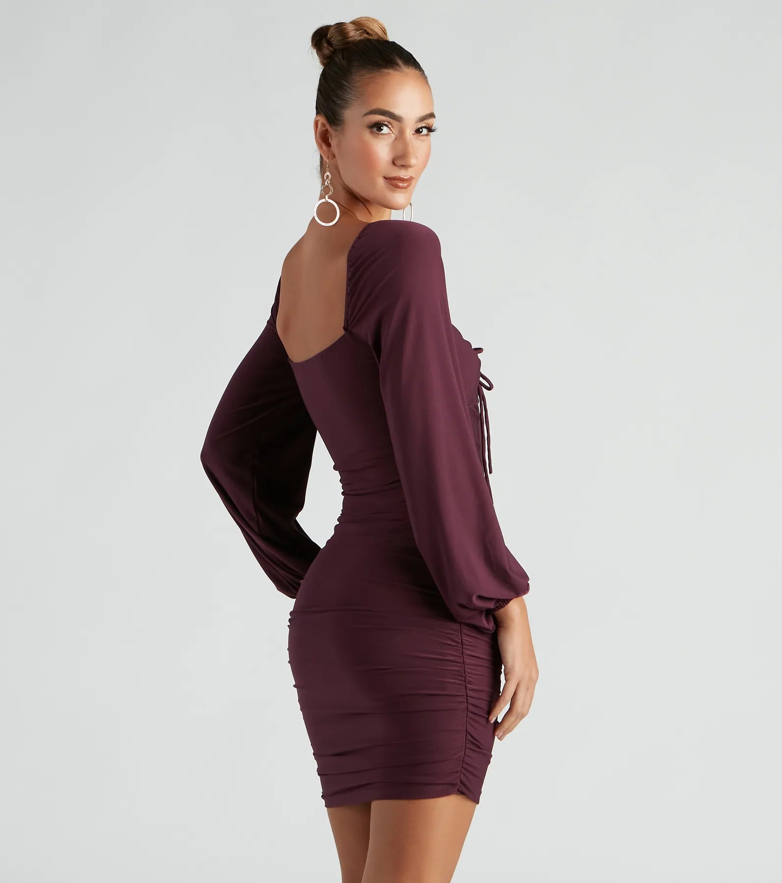 Such A Sweetheart Mini Ruched Dress - Image 11