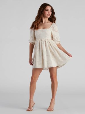 So Effortless Chiffon Skater Dress