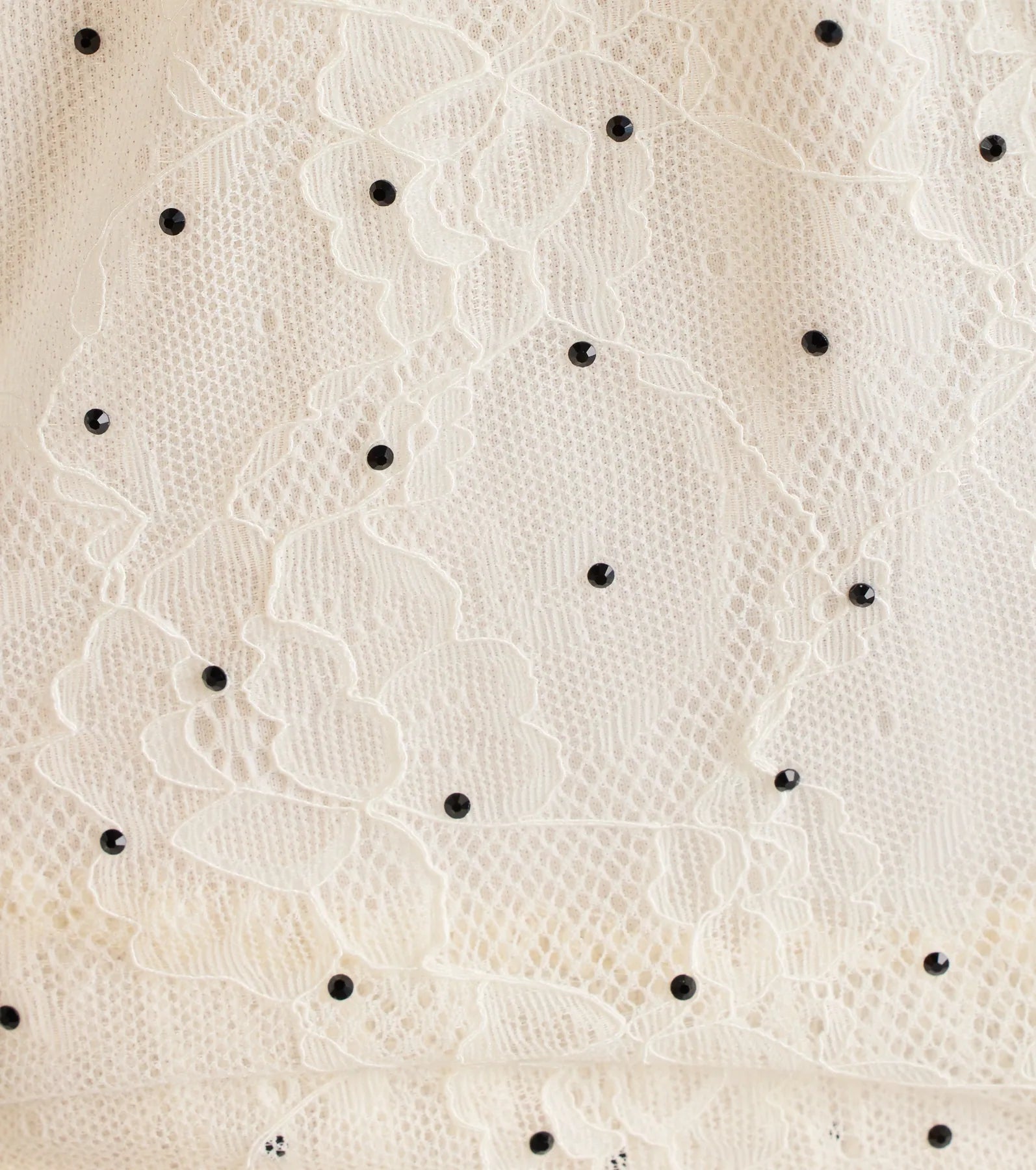 Found Love Corset Rhinestone Lace Skater Dress - Image 4