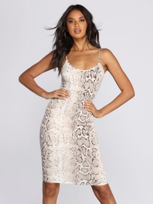 Charm Them All Midi Dress