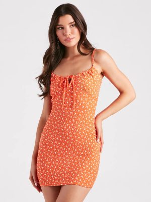 Summer Mood Ditsy Floral Mini Dress