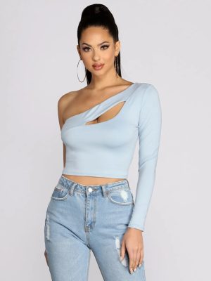 Get Used To Knit Crop Top