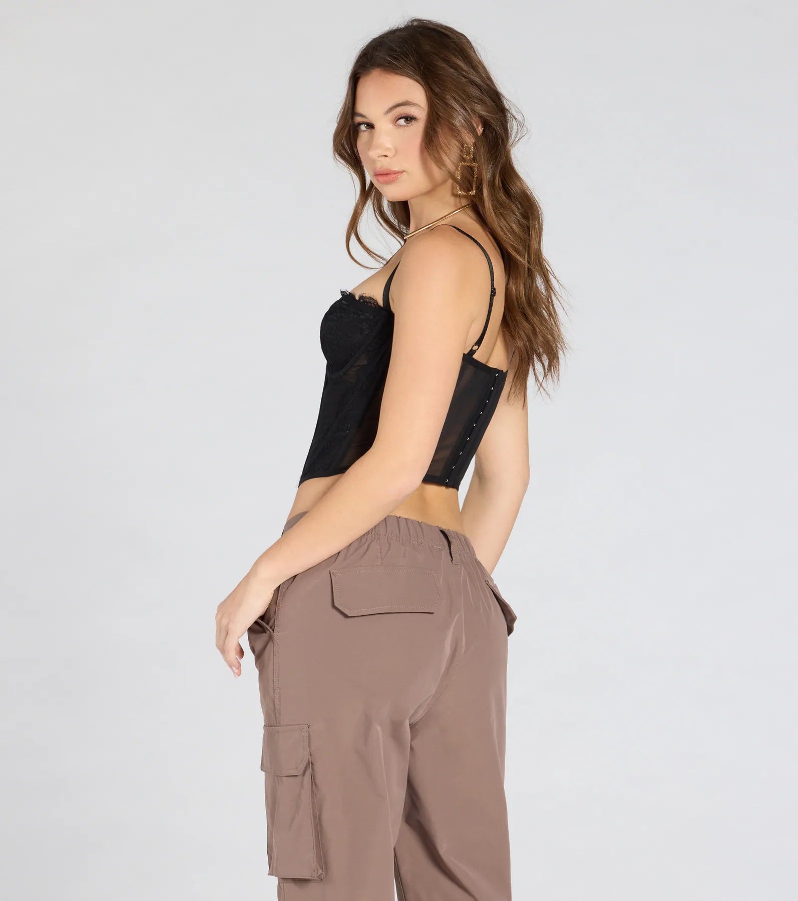 Total Bombshell Lace Corset Top - Image 9