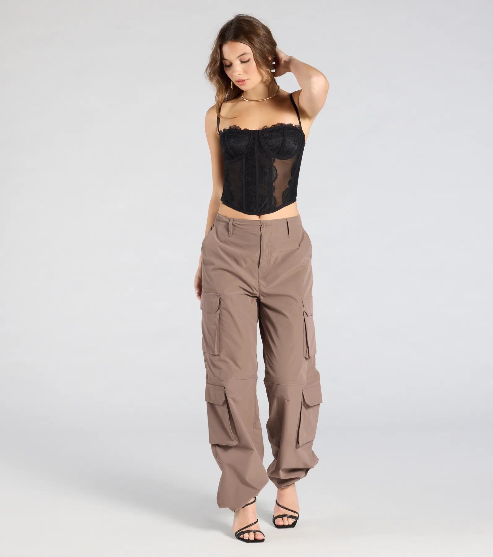 Total Bombshell Lace Corset Top - Image 10