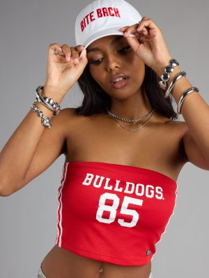 Style Points Georgia® Bulldogs® Jersey Tube Top