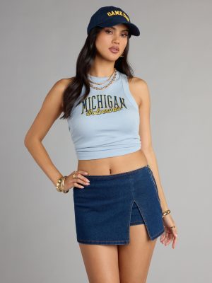 Michigan Wolverines™ Winner Ribbed Tank Top
