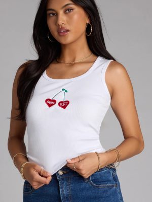 Sweet On Kappa Scoop Neck Tank Top