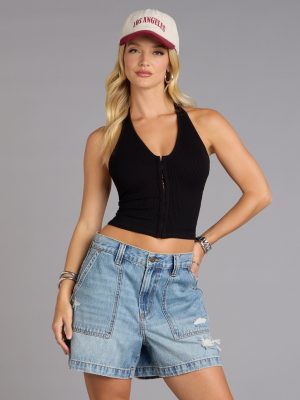 Hooked On You Halter Tank Top