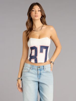 Game On Jersey 87 Corset Top