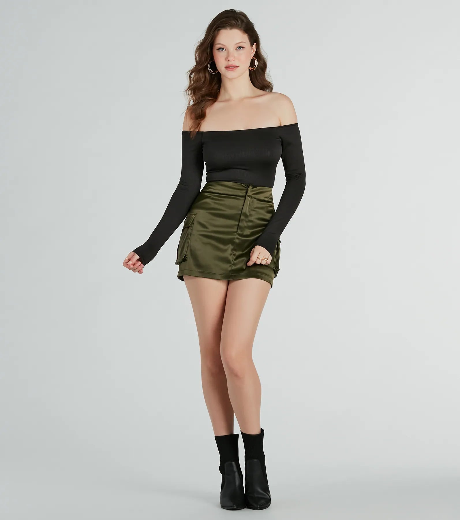 Simply Elevated Off-The-Shoulder Smooth Knit Top - Image 9