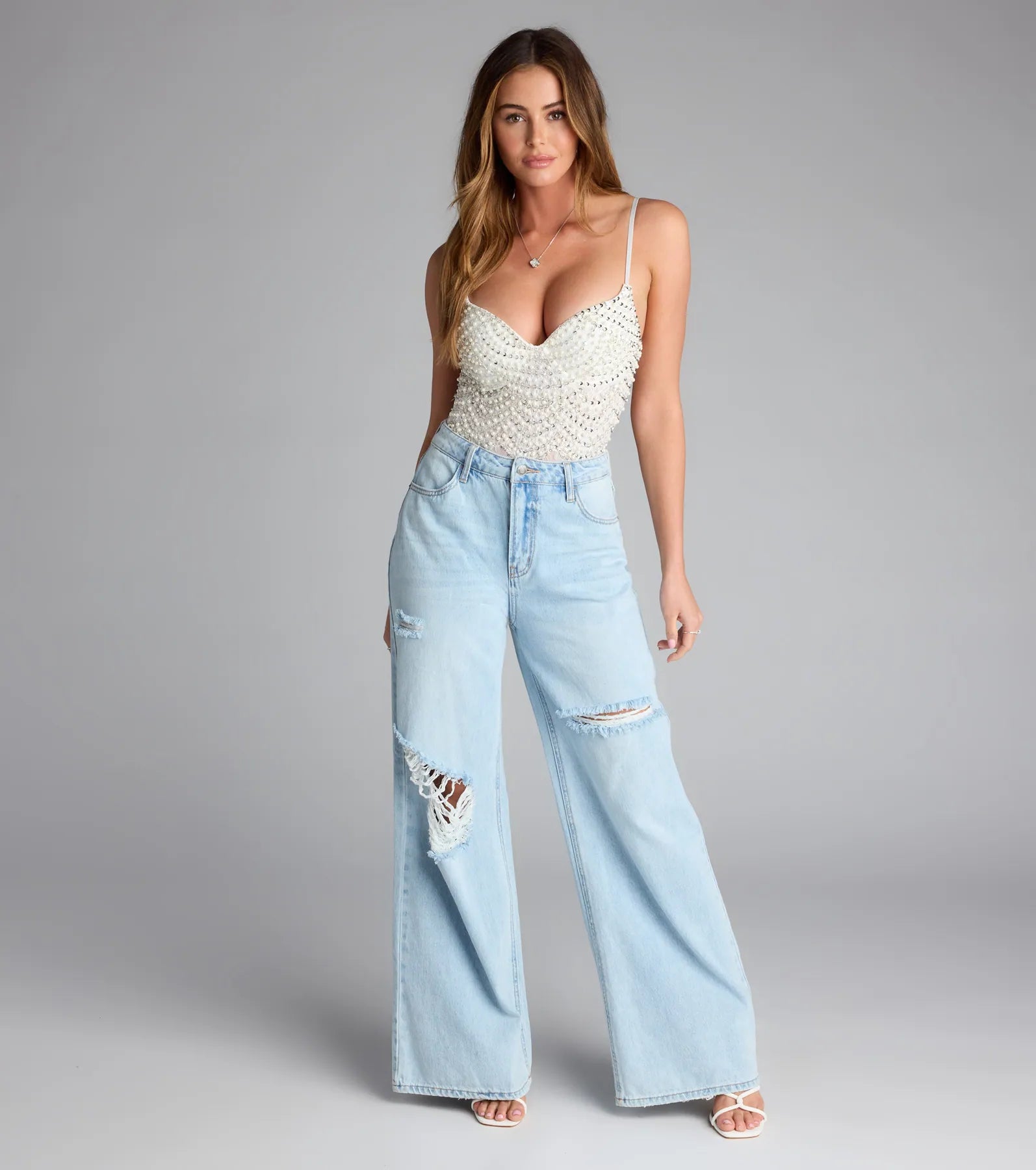 Twisted Angel Embroidered Bodysuit - Image 4