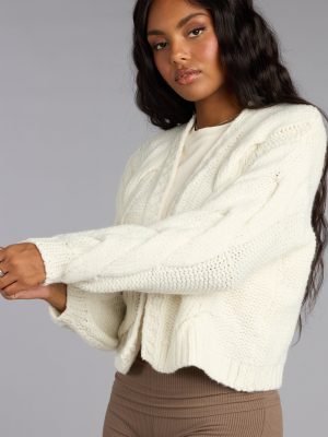 Cozy Up Cable Knit Cardigan