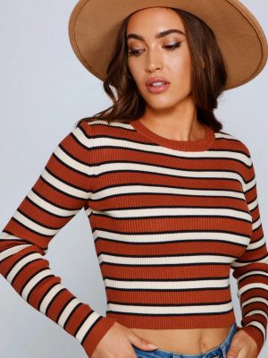 Trendsetting Babe Cropped Sweater