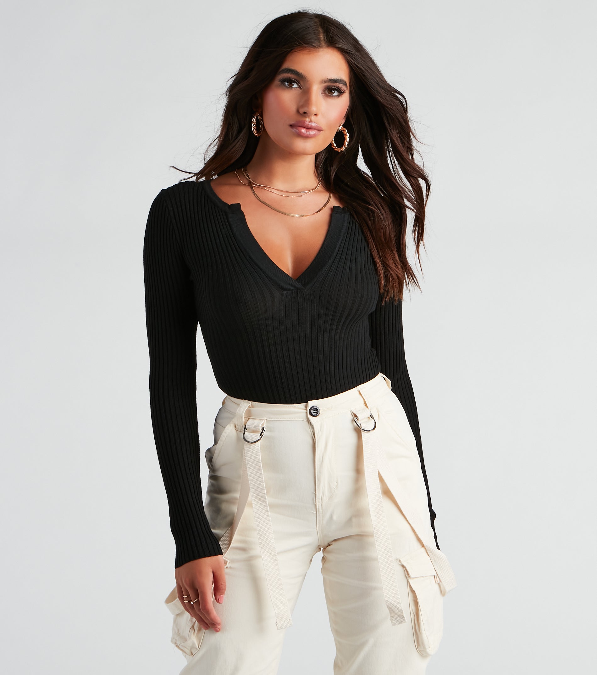 Confident Chick V-Neck Bodysuit - Image 6