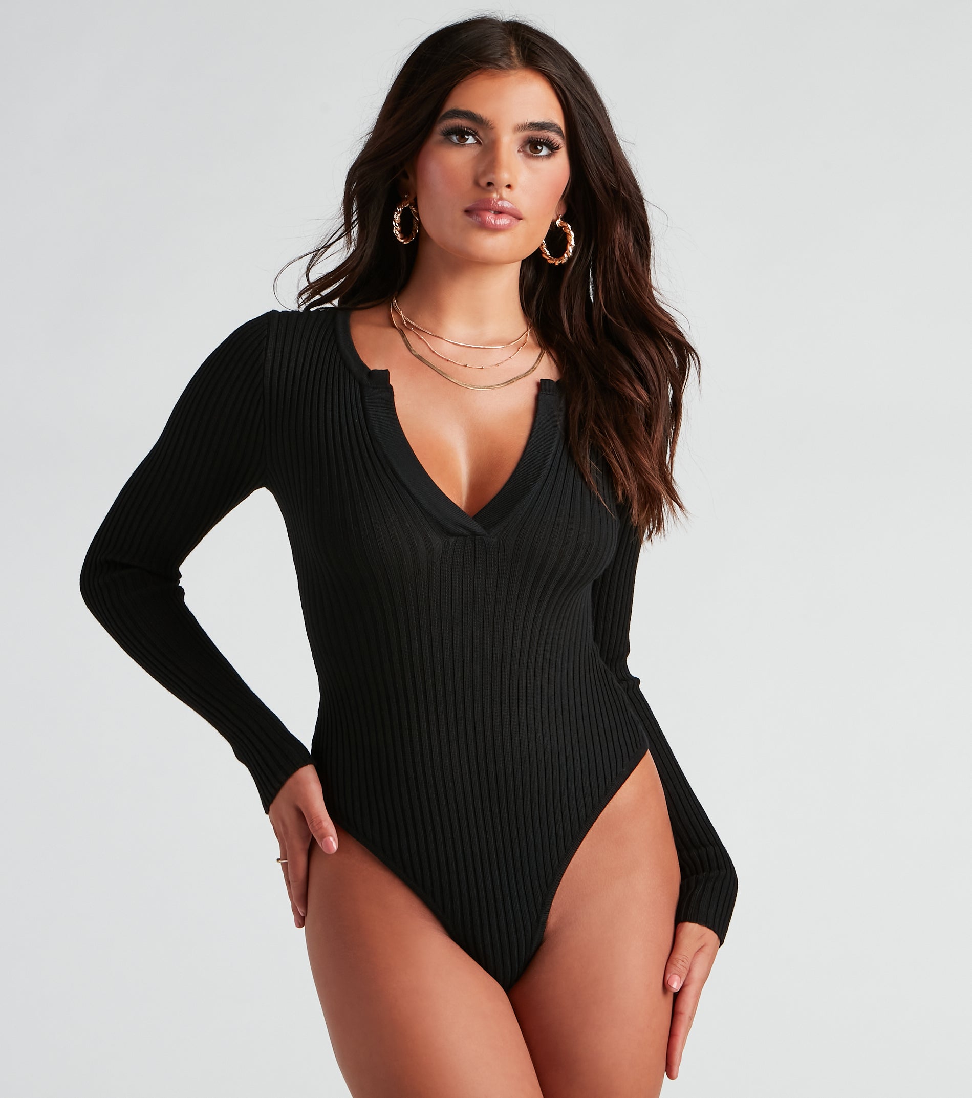 Confident Chick V-Neck Bodysuit - Image 10