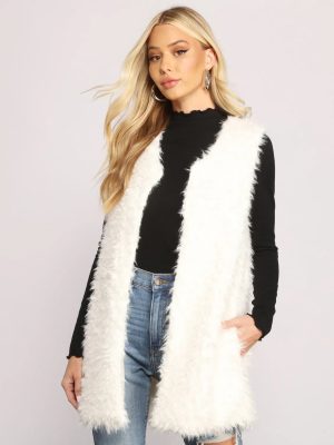 Chic Fashionista Faux Fur Vest