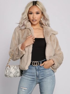 Cozy Feels Faux Fur Jacket