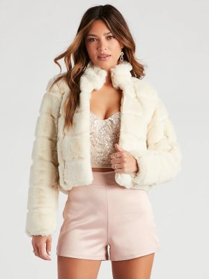 Layer On The Luxe Vibes Faux Fur Jacket