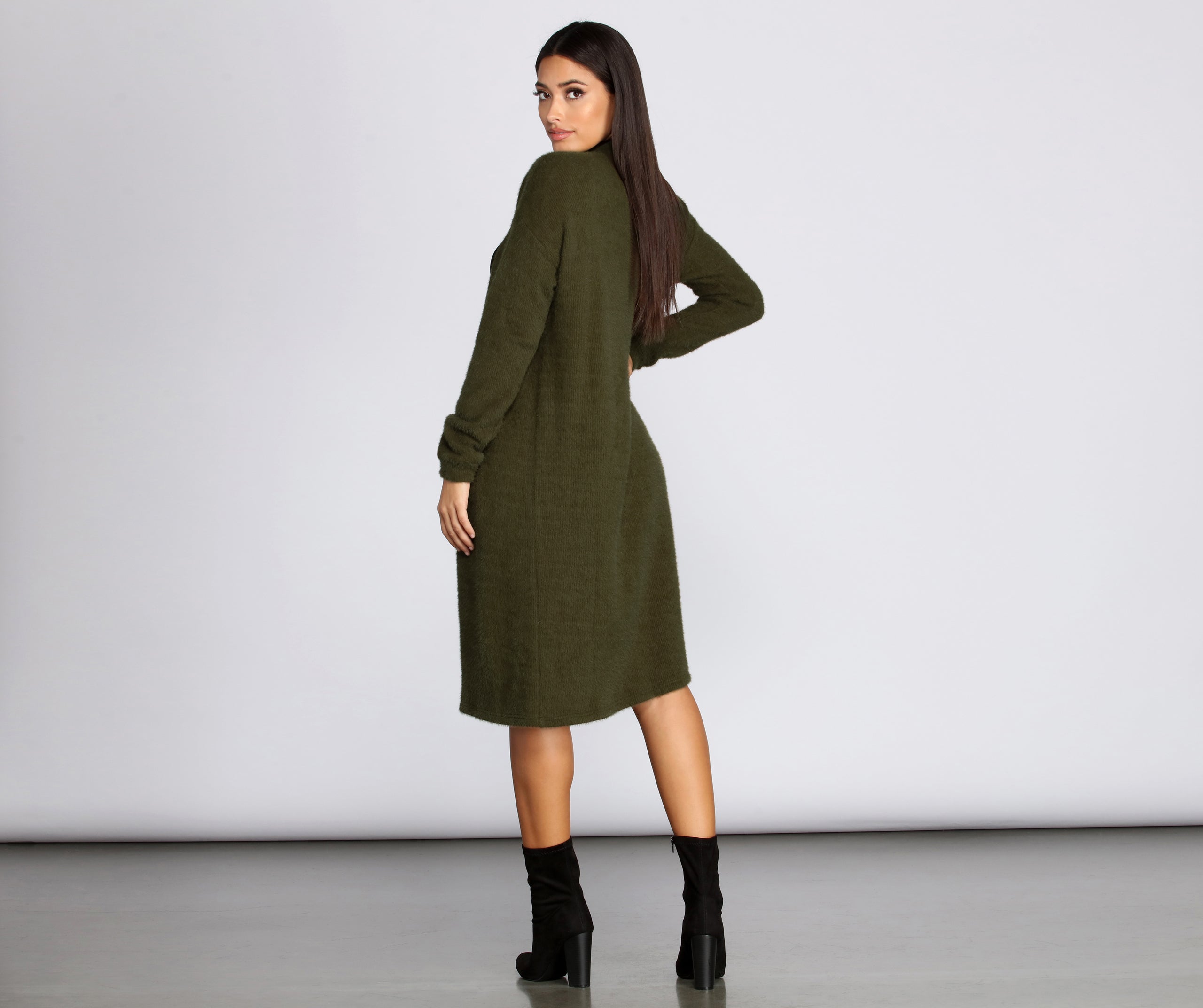 Living Lavish Long Knit Cardigan - Image 4