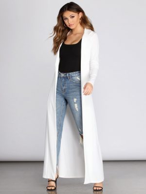 Always Chic Long Line Blazer