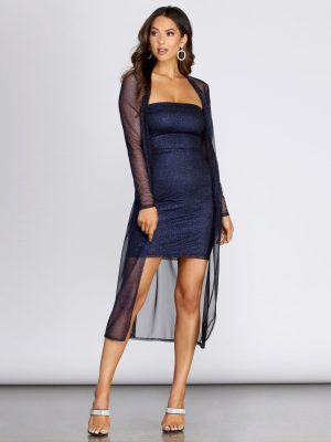 Strike Of Midnight Glitter Duster