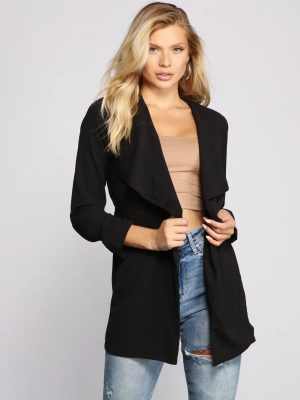 Classically Chic Belted Trench Coat