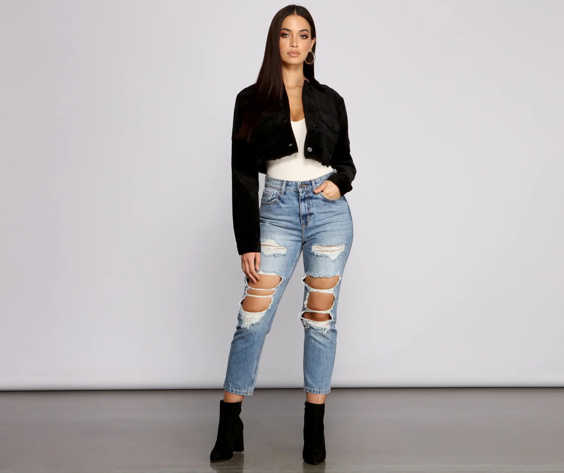 Buttoned Up Corduroy Jacket - Image 13