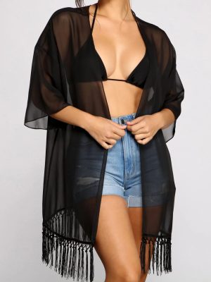 Effortless And Breezy Chiffon Kimono