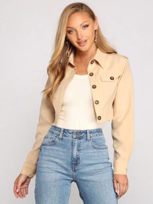 Second Look Cropped Jacket