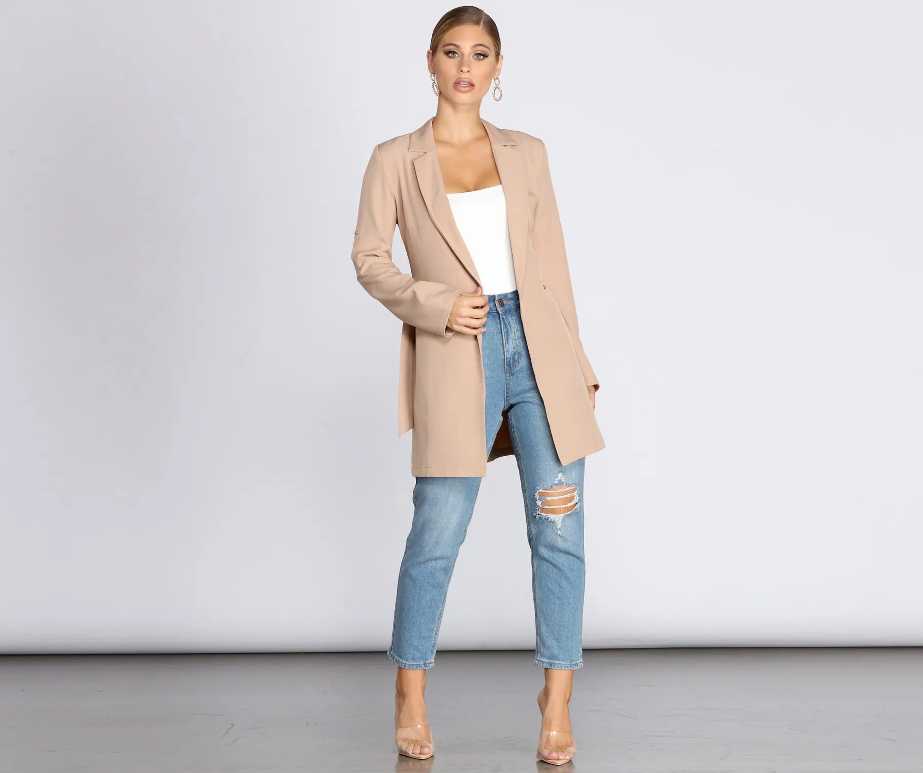 Boss Babe Trench Coat - Image 3