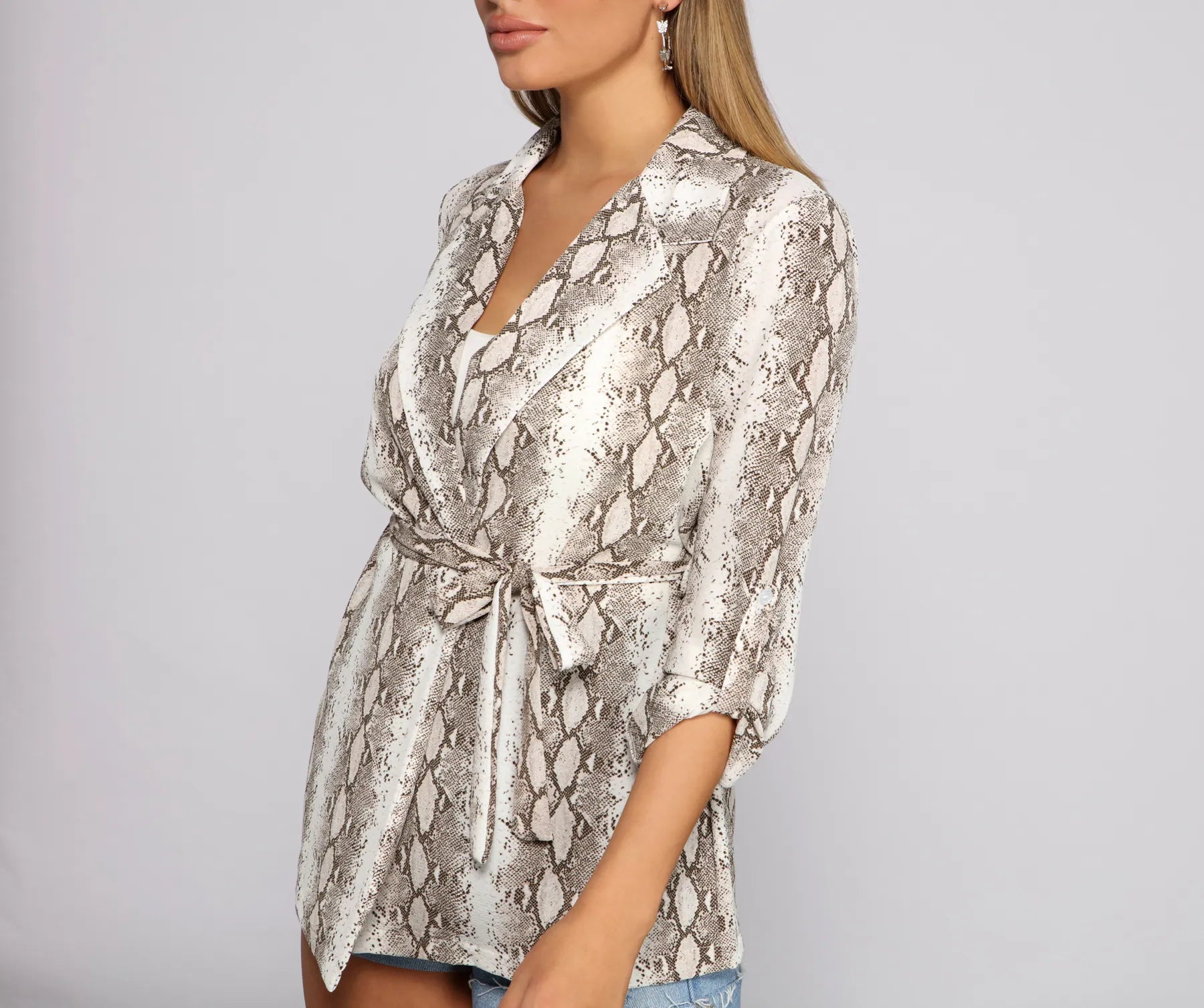 Snake Skin Mood Blazer - Image 3