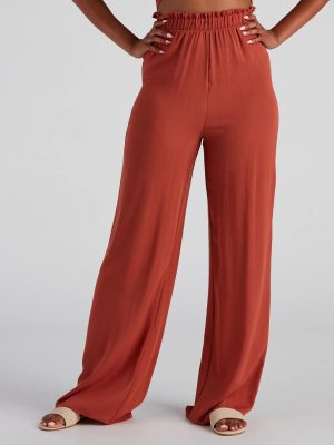 Weekend Mood Wide-Leg Pants