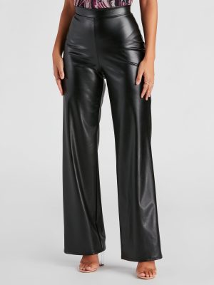 Totally Fab Faux Leather Pants
