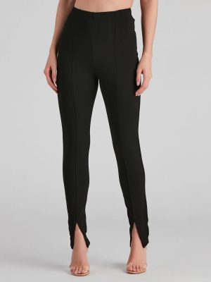 Chic Status High Waist Pants