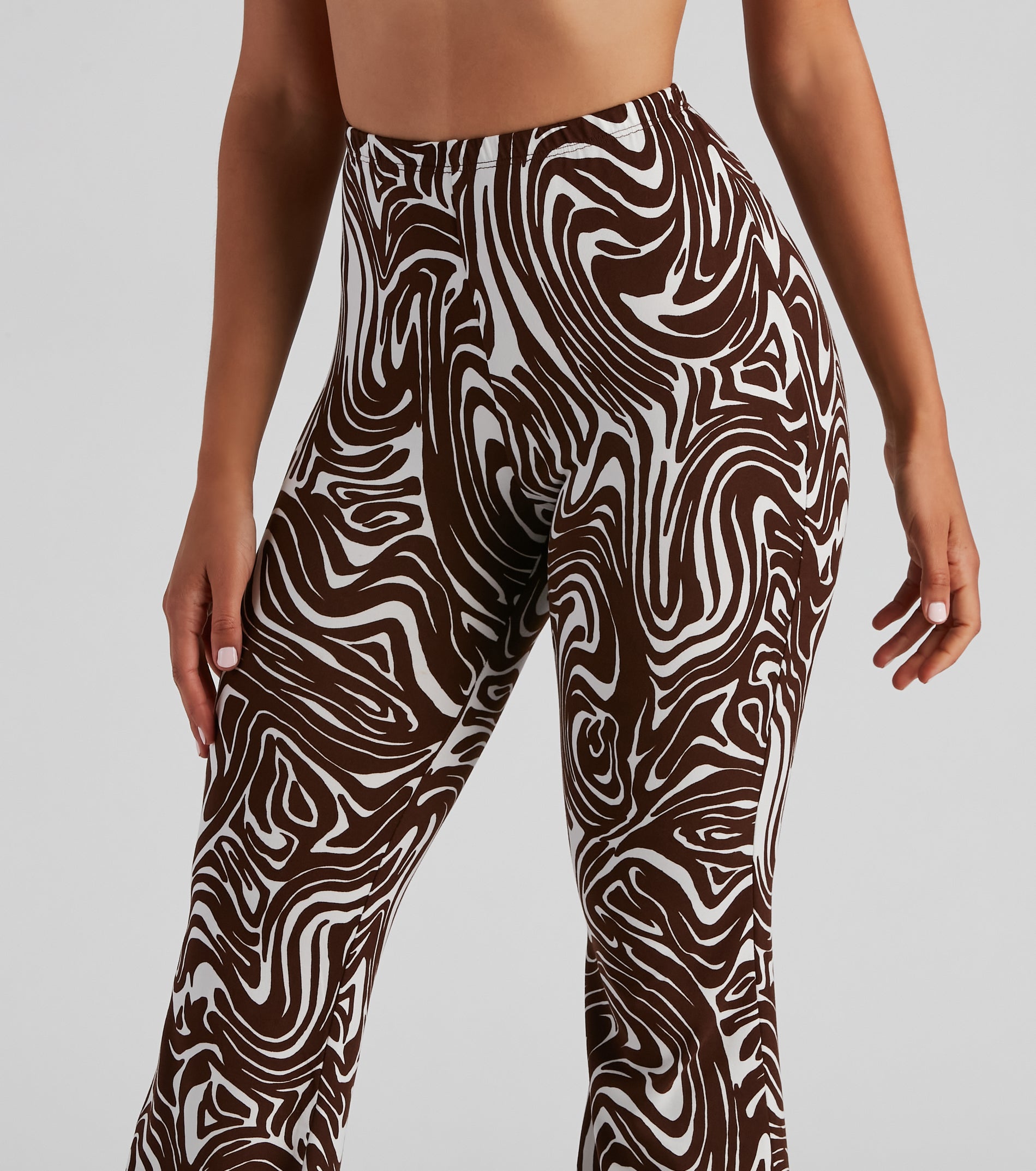 So Wild Zebra Flare Pants - Image 4