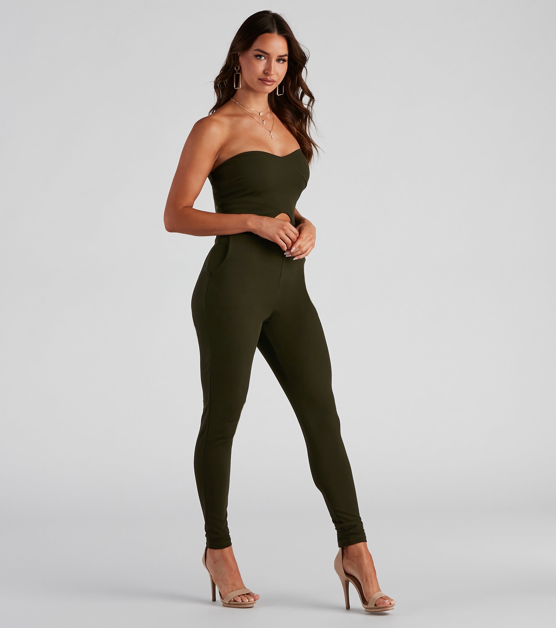 Chic Sophistication Sleeveless Tapered Jumpsuit - Image 9