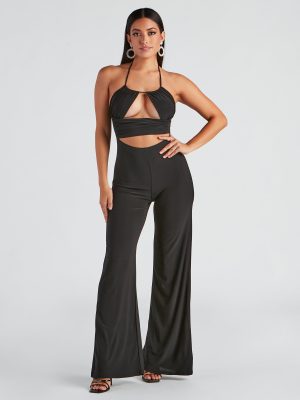 Head Over Heels Cutout Jumpsuit