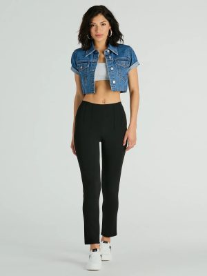 Power Mood High-Rise Skinny Trouser Pants