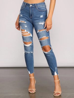 Denim Days High Waist Skinny Jeans