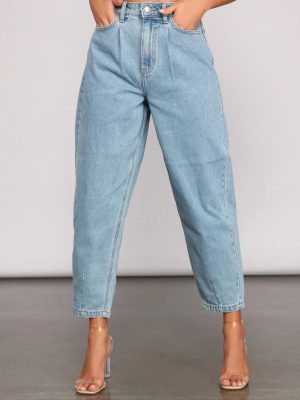 Essential High Rise Balloon Jeans