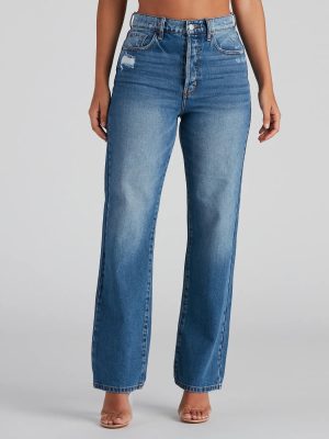 Classic Vibes High Rise Boyfriend Jeans