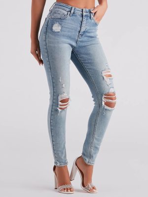 Taylor High-Rise Skinny Jeans By Windsor Denim