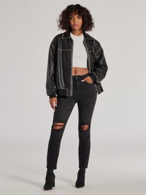 Edgy Mood High Rise Skinny Jeans