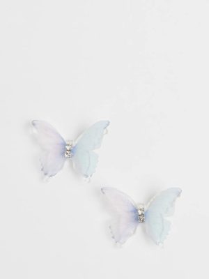 Fabulous Flare Butterfly Statement Earrings