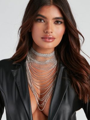 Beauty Statement Necklace And Earrings