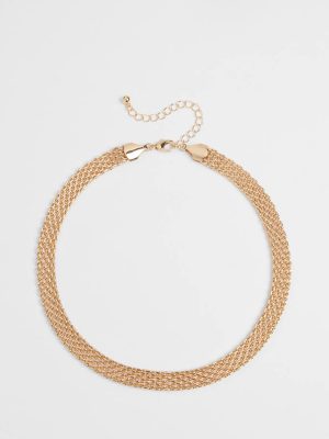 What's New Mesh Chain Choker Necklace